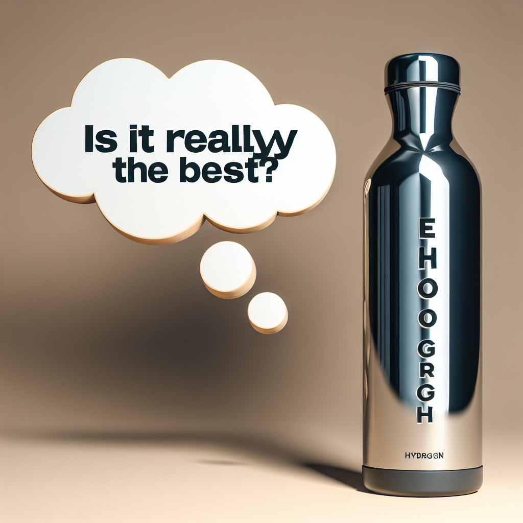 Echo Hydrogen Water Bottle ...is it really the best?